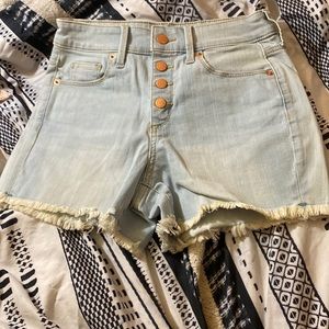High waist jeans shorts 2/26